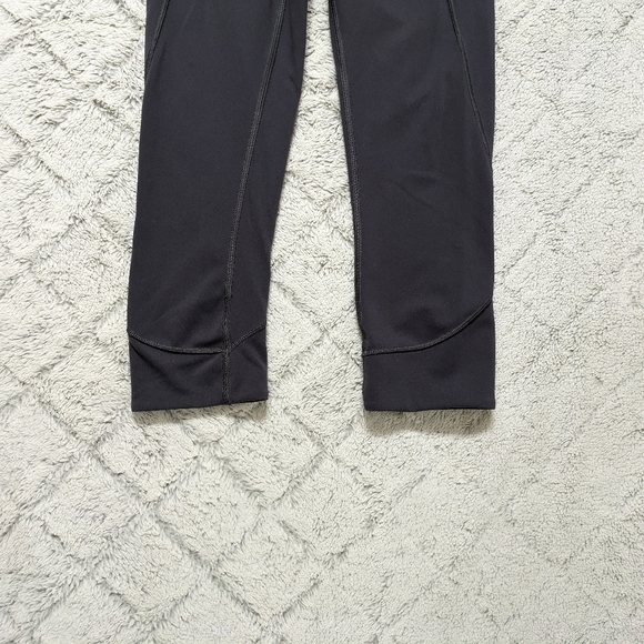 Lululemon Leggings Women's 4 Gray In Movement Crop 19" Everlux Athletic Yoga  - Picture 8 of 8